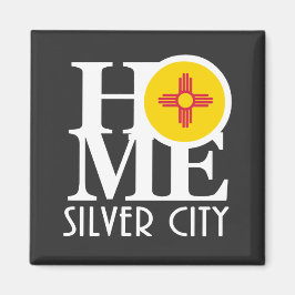ZUHAUSE Silver City Magnet