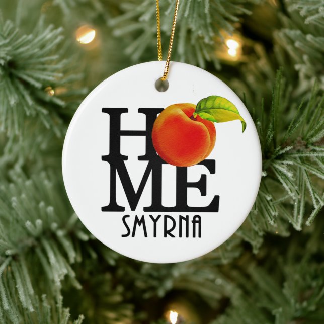 ZUHAUSE Smyrna Georgia Keramik Ornament (Baum)