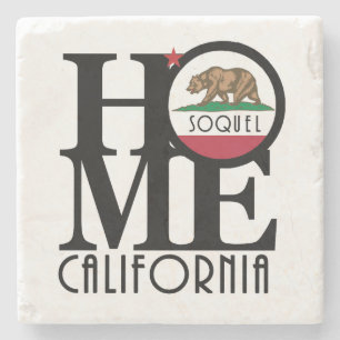 ZUHAUSE Soquel Steinuntersetzer