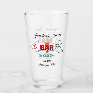 Zuhause Sports Bar Beer Soda Tumblers Brille