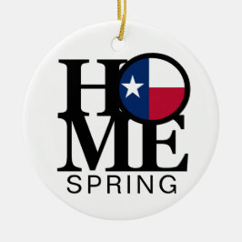 ZUHAUSE Spring TX Keramik Ornament