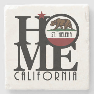 Zuhause St. Helena California Steinuntersetzer