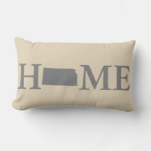 Zuhause Staat Kansas Gray & Cream