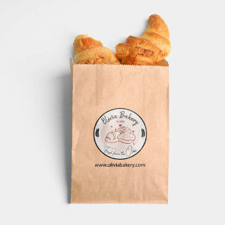 Zuhause "Startup" des benutzerdefinierten Bäckerei Runder Aufkleber