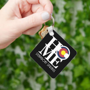 ZUHAUSE Steamboat Springs Colorado Schlüsselanhänger