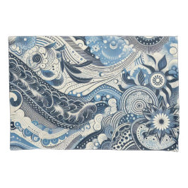 Zuhause Studio Indigo Bloom Kissenbezug