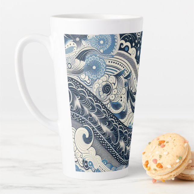 Zuhause Studio Indigo Bloom Milchtasse (Beispiel)