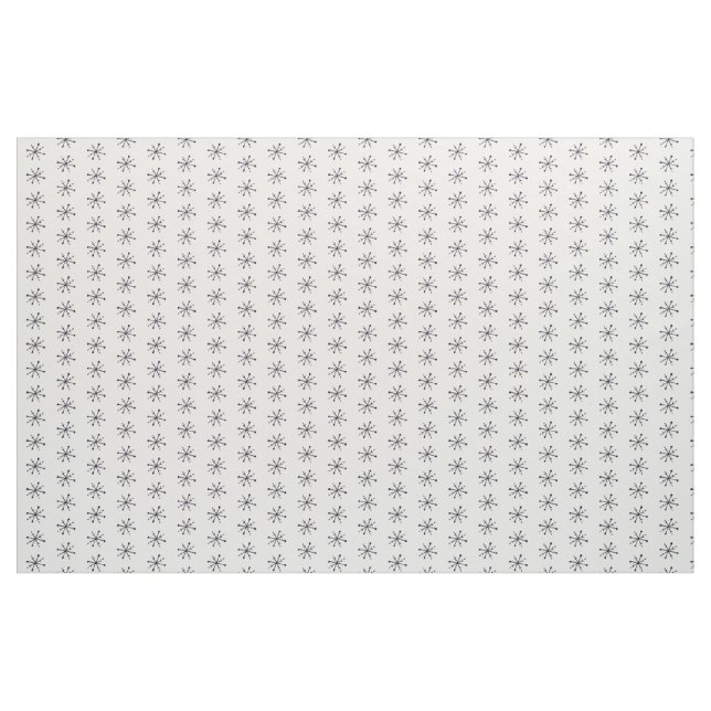 Zuhause Style Snowflake Stoff (Fat Quarter (45,7 x 55,9 cm))