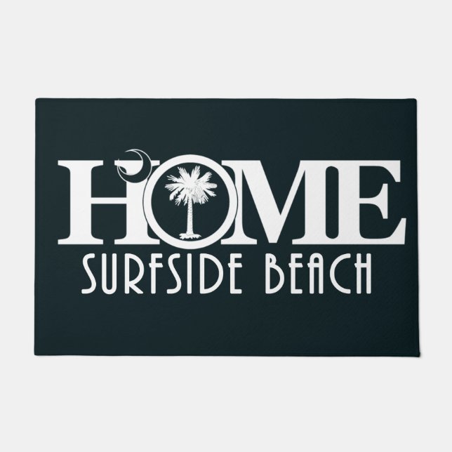 ZUHAUSE Surfside Beach South Carolina Fußmatte (Vorderseite)