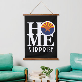 ZUHAUSE Surprise Arizona Wandteppich Mit Holzrahmen