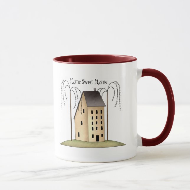 Zuhause süße Zuhause-Kaffee Tasse (Rechts)
