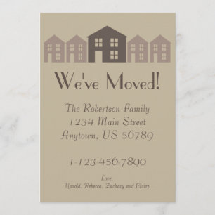 Zuhause-süße Zuhause-Mitteilung Ankündigung