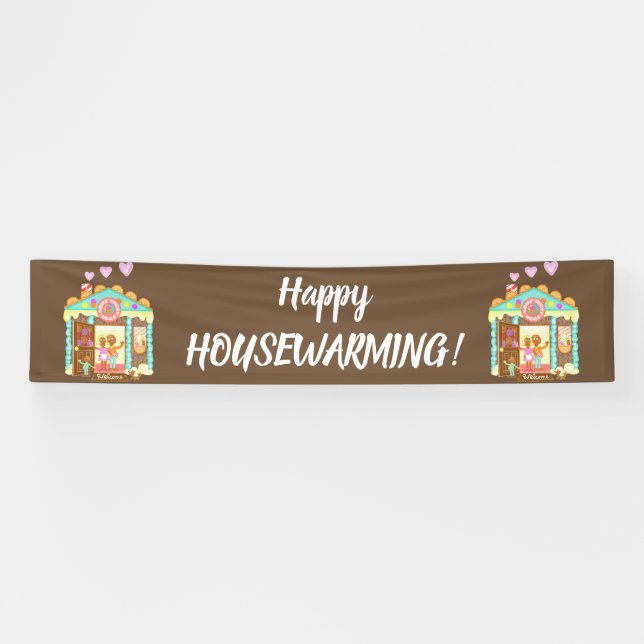 Zuhause-süße Zuhausefahne Banner (Horizontal)
