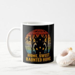 ZUHAUSE SÜßES VERHEXTES ZUHAUSE lustiger Halloween Kaffeetasse