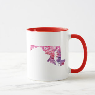 Zuhause-süßes Zuhause Maryland Tasse