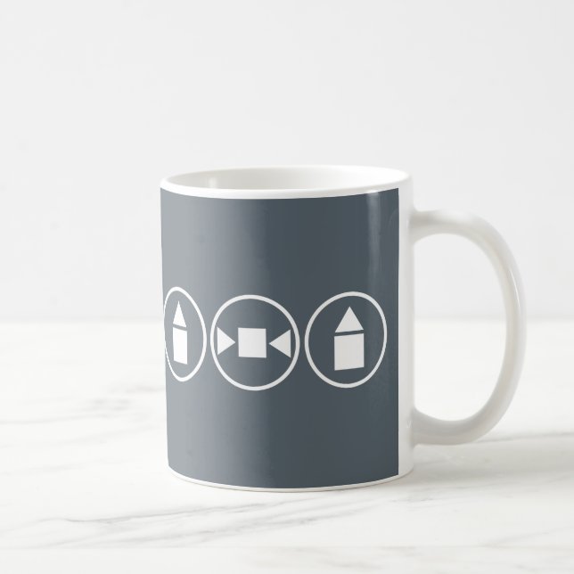 "Zuhause-süßes Zuhause-" Puzzlespiel-Tasse Kaffeetasse (Rechts)