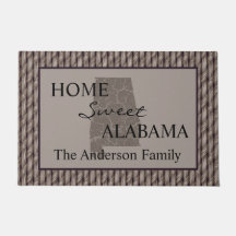 Zuhause Sweet Alabama Imitats Weave