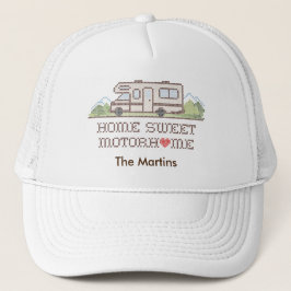Zuhause Sweet Motor Zuhause, Klasse C Fun Road Tri Truckerkappe
