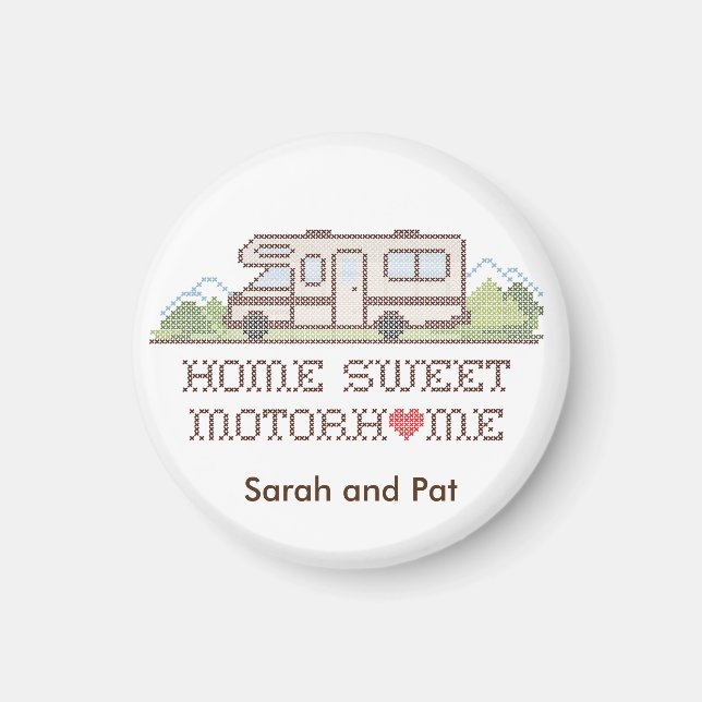 Zuhause Sweet Motor Zuhause Magnet (Vorne)