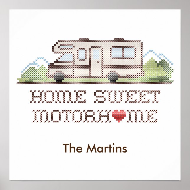 Zuhause Sweet Motor Zuhause Poster (Vorne)