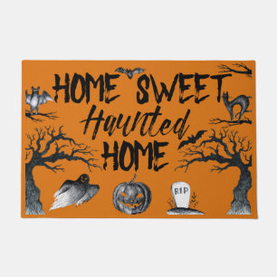 Zuhause Sweet Spuk Zuhause Halloween Fußmatte