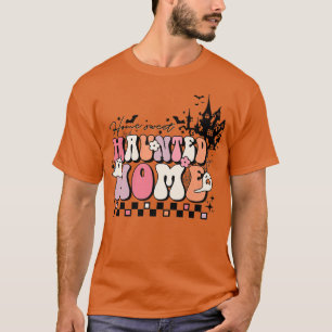 Zuhause Sweet Spuk Zuhause Spooky Season Funny Hal T-Shirt