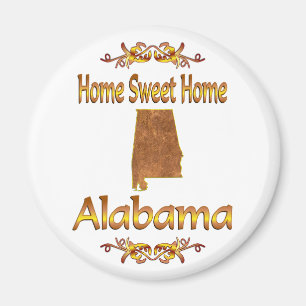 Zuhause Sweet Zuhause Alabama Magnet