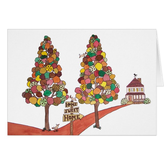 Zuhause Sweet Zuhause, Blank (Vorderseite (Horizontal))