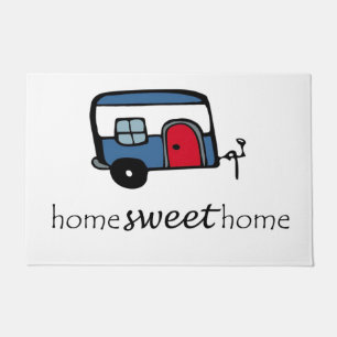 Zuhause Sweet Zuhause Camper Fußmatte