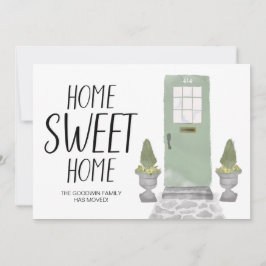 Zuhause Sweet Zuhause, die wir verschoben haben Ankündigung