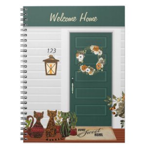 Zuhause Sweet Zuhause Foto Book Notizblock