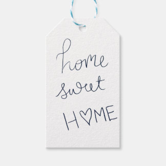 Zuhause Sweet Zuhause Geschenkanhänger