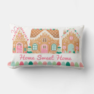 Zuhause Sweet Zuhause Gingerbrot Lendenkissen