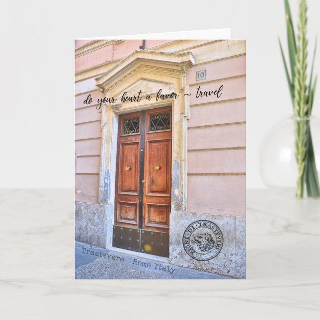 ZUHAUSE SWEET ZUHAUSE Grußkarte Dankeskarte (Vorderseite)