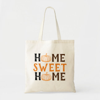 Zuhause Sweet Zuhause Happy Fall Pumpkin Tote Tasc Tragetasche