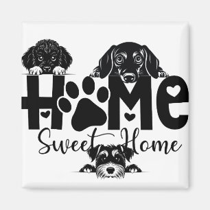 Zuhause Sweet Zuhause - Haus-Erwärmung-Geschenk Kü Magnet