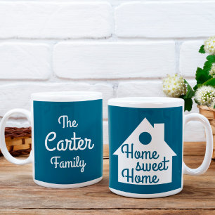 Zuhause Sweet Zuhause Kaffeetasse