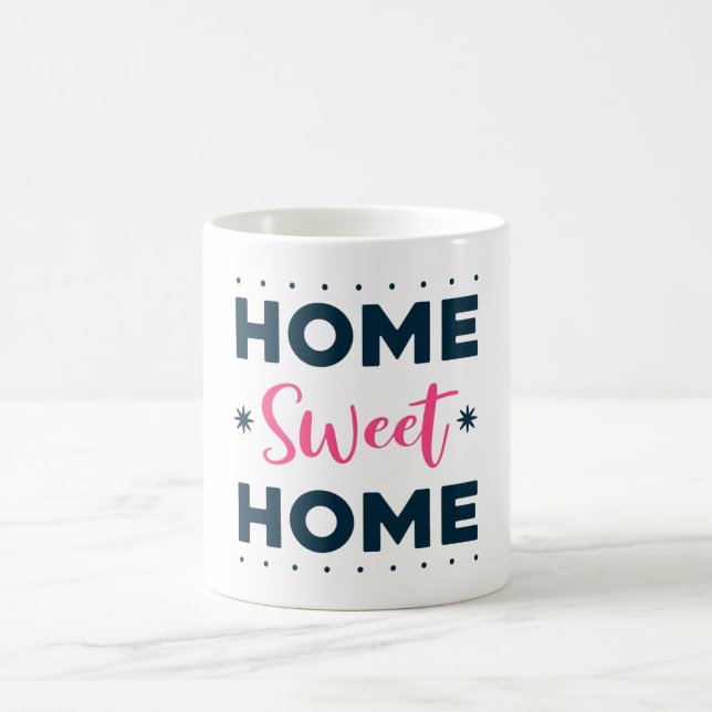 Zuhause Sweet Zuhause Kaffeetasse (Mittel)