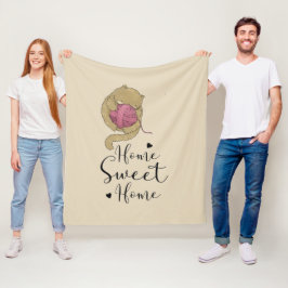 Zuhause Sweet Zuhause Kitten Garn Fleecedecke