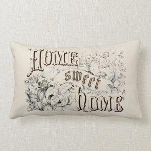 Zuhause Sweet Zuhause Lendenkissen