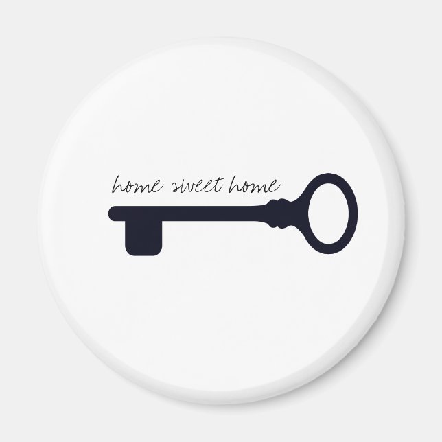 Zuhause Sweet Zuhause Magnet (Vorne)