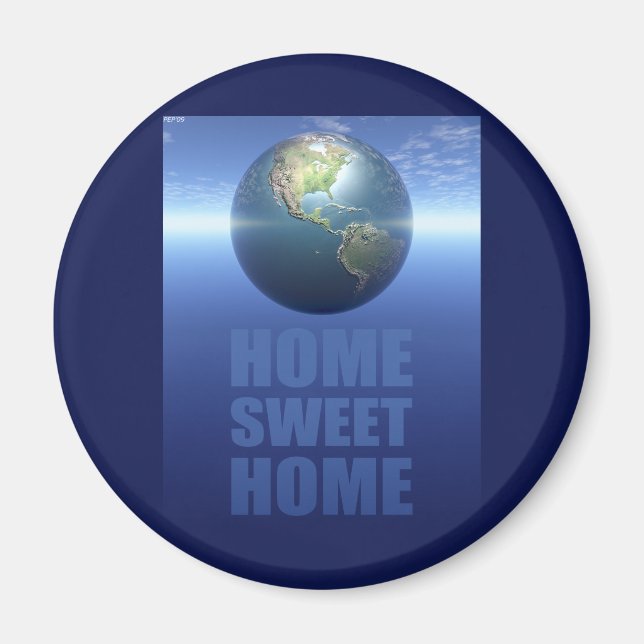 Zuhause Sweet Zuhause Magnet (Vorne)