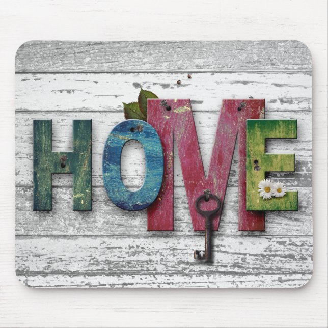 Zuhause Sweet Zuhause Mouse Pad Mousepad (Vorne)
