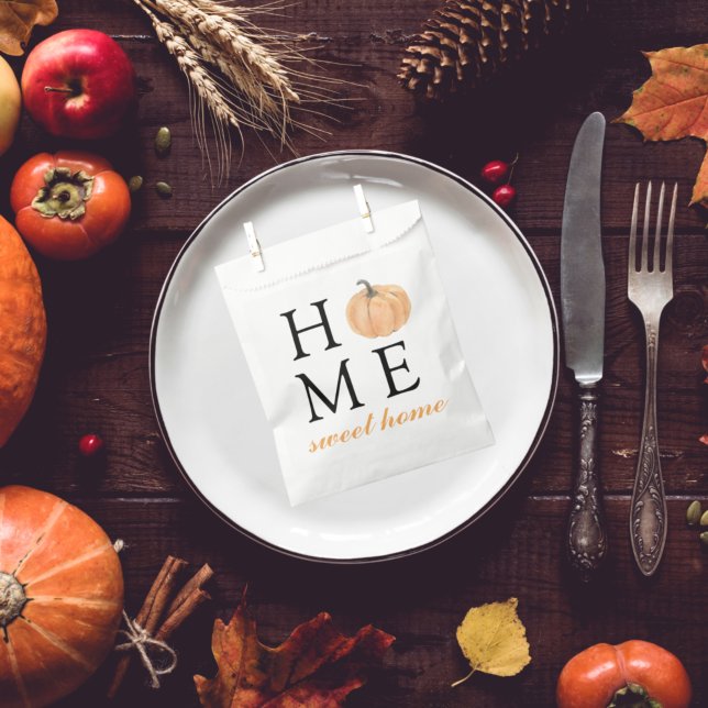 Zuhause Sweet Zuhause | Orange Pumpkin | Herbstsai Geschenktütchen (Von Creator hochgeladen)