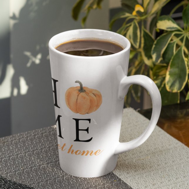 Zuhause Sweet Zuhause | Orange Pumpkin | Herbstsai Milchtasse (Von Creator hochgeladen)