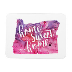 Zuhause Sweet Zuhause Oregon Magnet