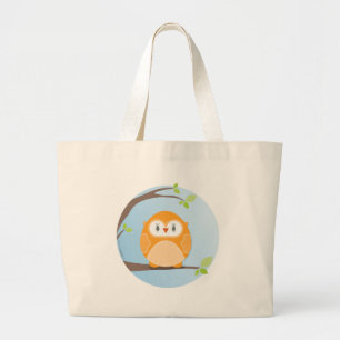 ZUHAUSE SWEET ZUHAUSE :: Owl in einem Baum 4 Jumbo Stoffbeutel