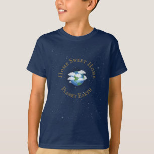 "Zuhause Sweet Zuhause Planet Earth" - Welt der St T-Shirt