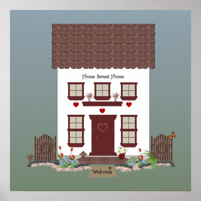Zuhause Sweet Zuhause Poster (Vorne)