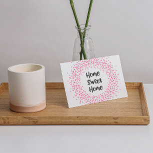 Zuhause Sweet Zuhause Postkarte